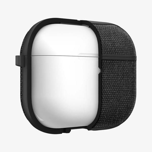 Spigen Urban Fit, Kotelo, Kangas, Polykarbonaatti (PC), musta
