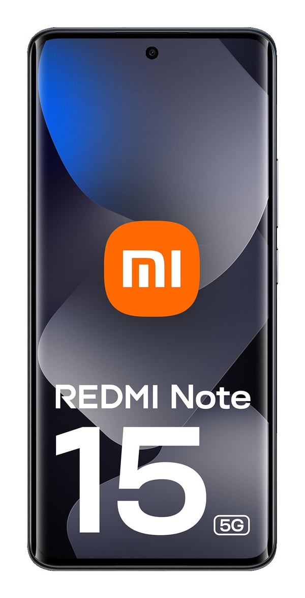 Xiaomi Redmi Note 15 5G -älypuhelin 256 GB, musta