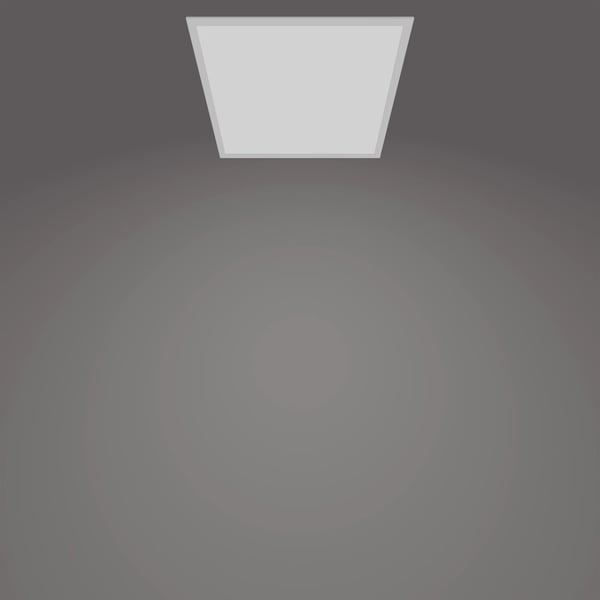 Philips CL560 SS SQ takplafond 3600 lm 36 W 4000 K dimbar, vit