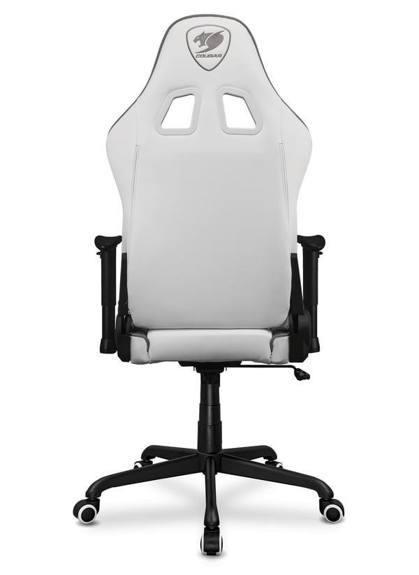 COUGAR CGR-ELI-WHB, Universal gaming-stol, 120 kg, Polstret Sete, Polstret Rygg, Svart, Stål