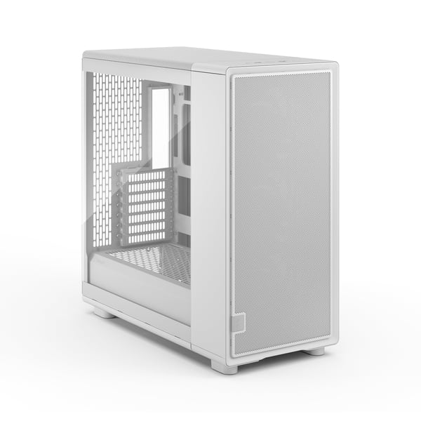 Fractal Design Epoch XL TG - Datakabinett - utvidet ATX (E-ATX) - sidepanel med vindu (herdet glass) - ingen strømforsyning (ATX) - hvit, blank - U...