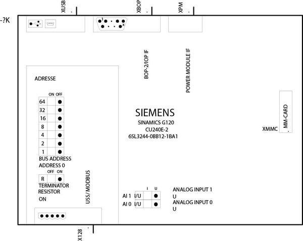 Siemens 6SL3244-0BB12-1BA1, 199 mm, 490 g, 93 mm, 240 mm, 68 mm, 418 g