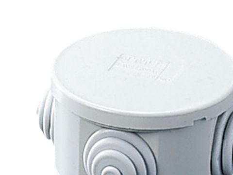 Gewiss GW44001, Grå, 2,3 cm, IP44, 65 mm, 35 mm, 65 mm, 65 mm