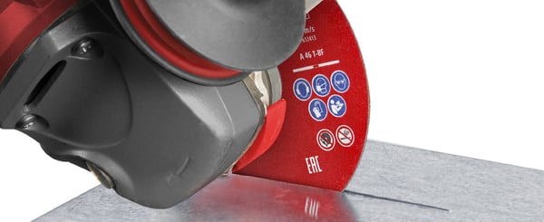 Einhell 49711521, Kutteskive, Metall, Rustfritt stål, Einhell, 11,5 cm, Sort, Rød, 1 mm