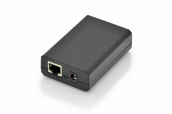 DIGITUS Professional DN-95205 - PoE fördeler - DC 34 - 57 V - 24 Watt - output-stikforbindelser: 1 - sort