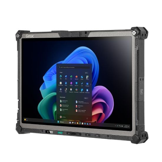 Getac F120, 31 cm (12.2"), 1920 x 1200 pixlar, 256 GB, 16 GB, Windows 11 Pro, Svart