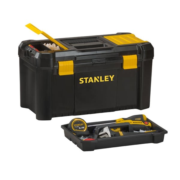 Stanley STST1-75520 verktøykasse 480 x 254 x 250 mm polypropylen, svart/gul