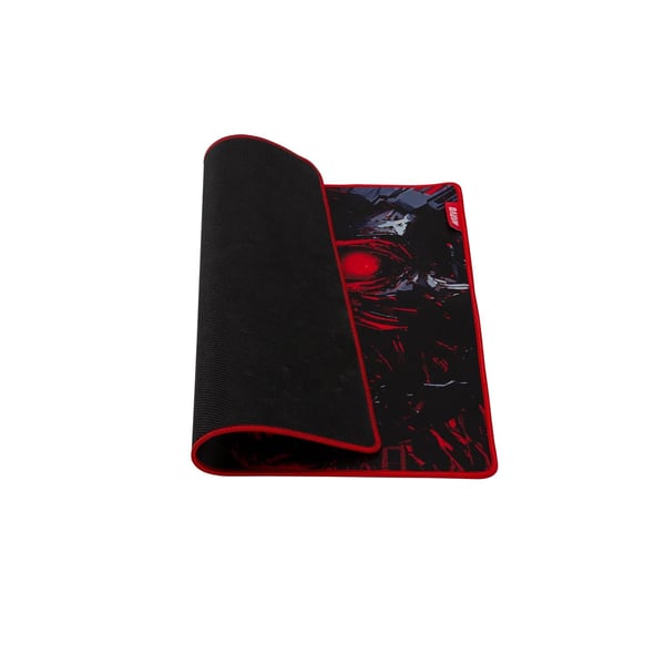 Marvo Scorpion G52 Noob L Large Size Non-Slip Microfibre Gaming Surface Mat (Black), Svart, Röd, Halksäkert underlag