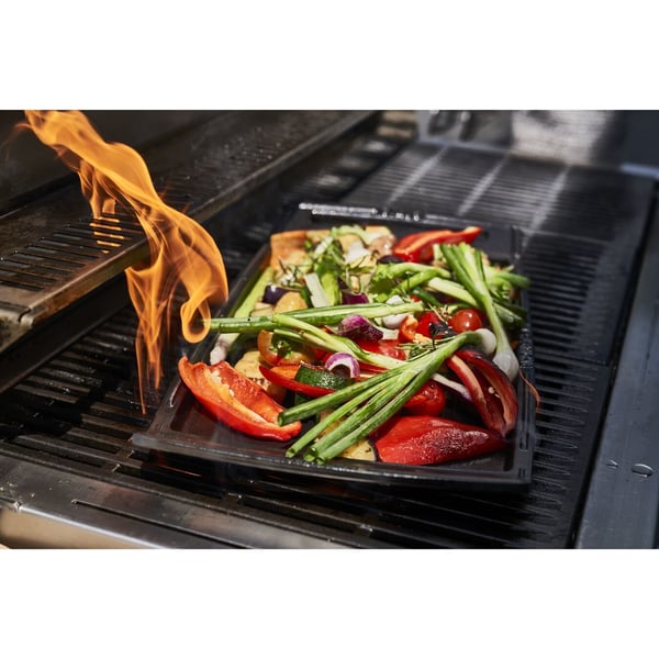 Staub Pans, Suorakulmainen, musta, -20 °C, 260 °C, valurauta, Keraaminen, Kaasu, Halogeeni, Induktio, Sinetöity levy