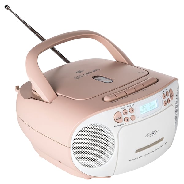 Reflexion RCR2260DAB, Bärbar, FM, DAB, UKW, PLL, 20 W, LCD, Blå, 3,5 mm