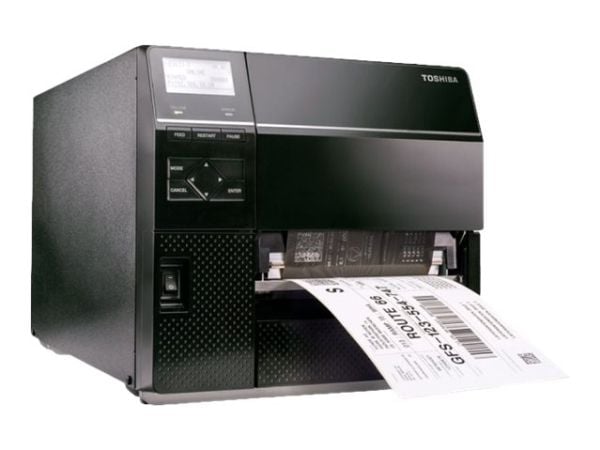 Toshiba TEC B-EX6T1-TS12-QM-R - Industrial Series - etikettskrivare - direkt termisk/termisk överföring - Rulle (20 cm) - 305 dpi - upp till 305 mm...
