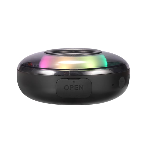 Streetz Läpinäkyvä Bluetooth-kaiutin TWS- ja LED-valotehosteilla, 5 W, 5 W, 100 - 20000 Hz, 4 O, 75 dB, Langaton, 10 m