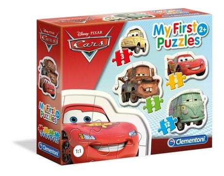 Clementoni 20804 puslespill, 3-6-9-12 stk., Disney Cars