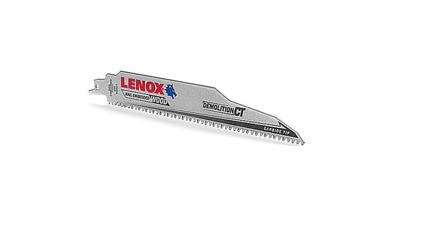 Lenox DEMOLITION CT™ sabelsågsblad, 6 TPI, 229 mm
