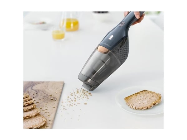 Electrolux EERC75DB, 2-i-1 stavstøvsuger, Uten pose, Blå, 0,42 l, Blu Denim, Tørr