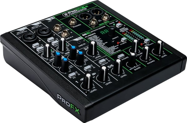 Mackie ProFX6v3 konsolimikseri Kanavien määrä:6