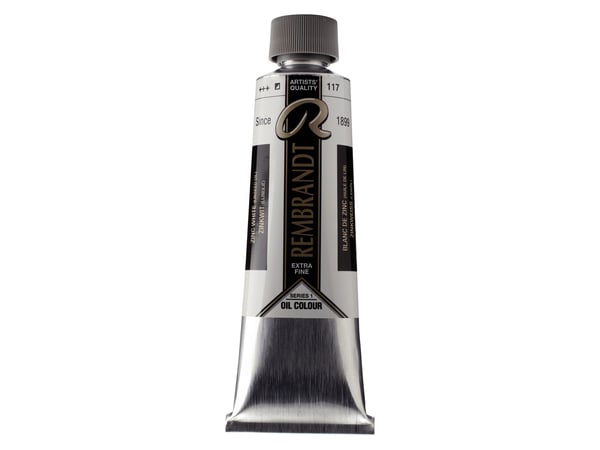 Rembrandt oljemaling tube Zinc White (Linseed Oil) 117