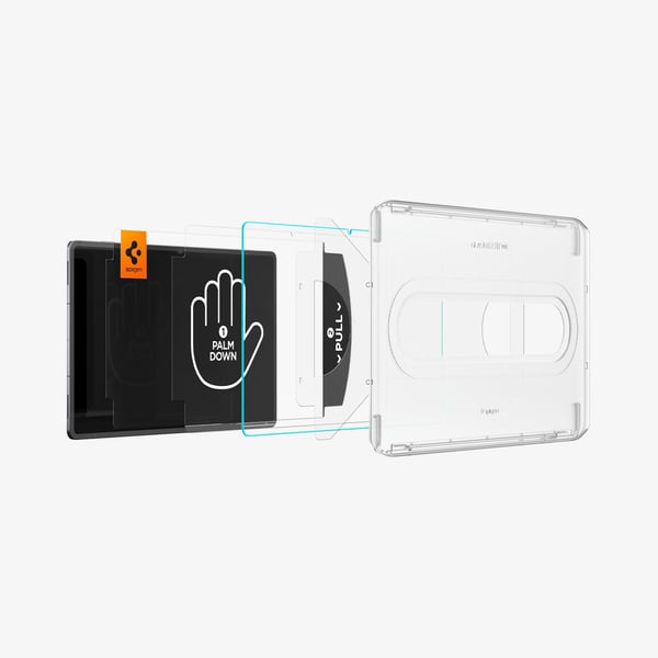 Spigen Glas.tR EZ Fit, Genomskinligt skärmskydd, 9H, Härdat glas, 1 styck