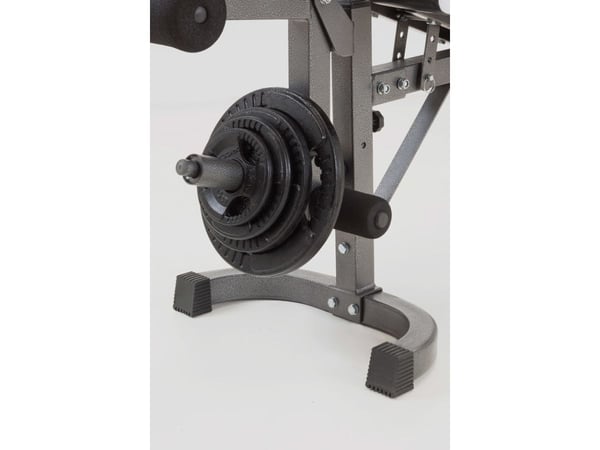 Toorx WBX-90, Justerbar treningsbenk, 240 kg, Gym, Hjem, 120 kg, Stål, Sort