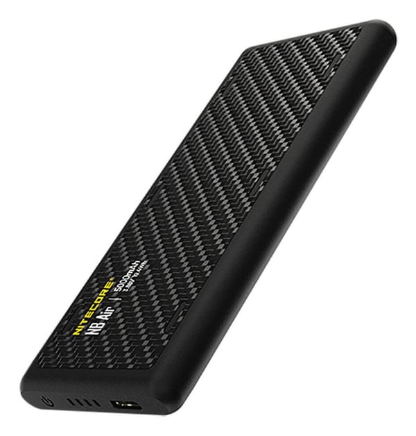 Nitecore NB Air powerbank 5000 mAh 18 W USB-C, svart