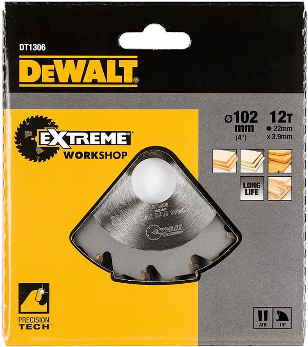 DeWALT DT1306-QZ, 10,2 cm, 2,2 cm, 4 mm, DeWALT, 171 g, 1 kpl
