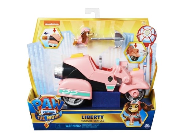 Spin Master PAW Patrol Liberty motorcykel med figur, 3+, flerfärgad