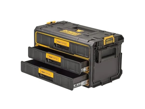 DeWALT TOUGHSYSTEM 2.0 - Verktygslåda - 3 lådor - ABS-plast