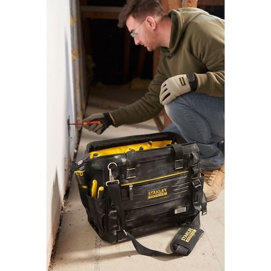 Stanley FATMAX FMST17627-1, Musta, Keltainen, Kangas, Vesitiivis, 1 vuosi/vuosia, 450 mm, 300 mm