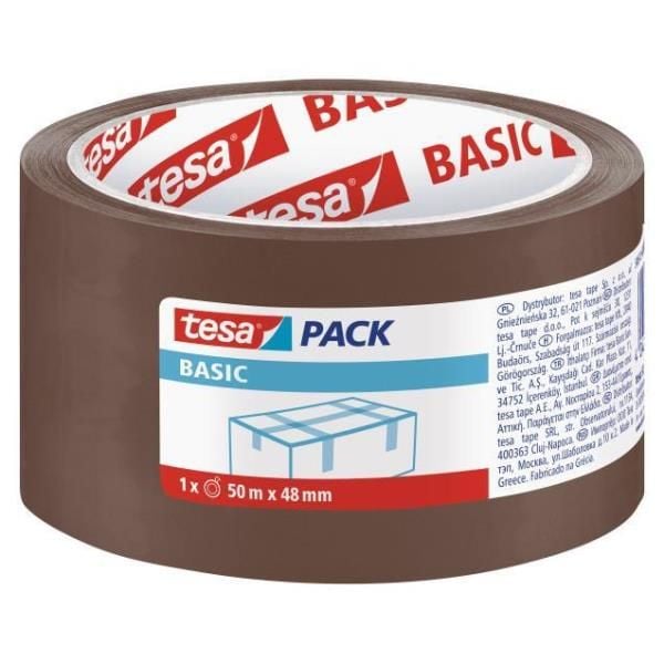 TESA 58573-00000-00, Brun, Polypropylen (PP), 50 m, 48 mm