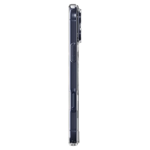 Spigen Ultra Hybrid (Mag Fit), Etui, Apple, iPhone 17 Pro Max, 17,5 cm (6.9"), Mørkeblå, Gjennomsiktig