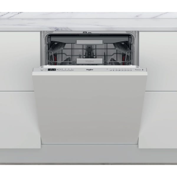 Whirlpool WIO 3T126 PFE, Täysin integroitu, Kokonaiskoko (60 cm), Valkoinen, Painikkeet, LED, 1,3 m