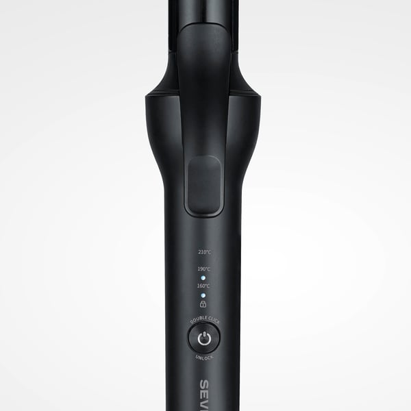 Severin LS 0822, Rettetang, Varm, 130 °C, 230 °C, Svart, Grå, 2,8 m