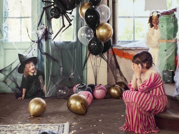 PartyDeco PH60-010, Koristelu, Musta, Yksivärinen, Halloween, Universaali, Ei sukupuolirajoitusta