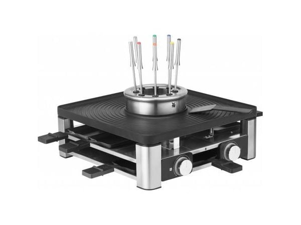 WMF 0415480011, 8 henkilö(t), Musta, Ruostumaton teräs, Neliö, Muovi, Ruostumaton teräs, 1960 W