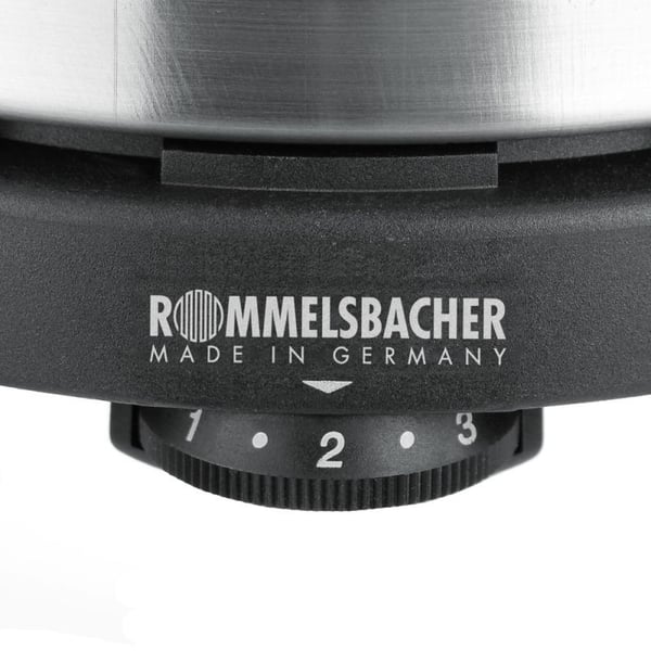 Rommelsbacher RK 501 - Elektrisk kokplatta - 500 W - svart