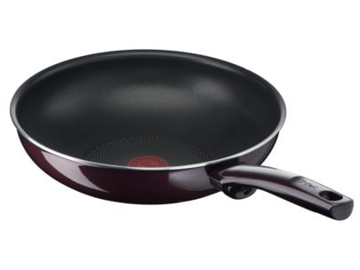Tefal Resist Intense D52219, Rund, Wok-/stekepanne, Svart, Rød, Titan, 175 °C, Aluminium