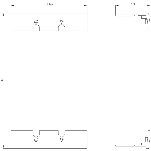 Siemens 3VA9123-0KB01 klemmedeksel 1 stk