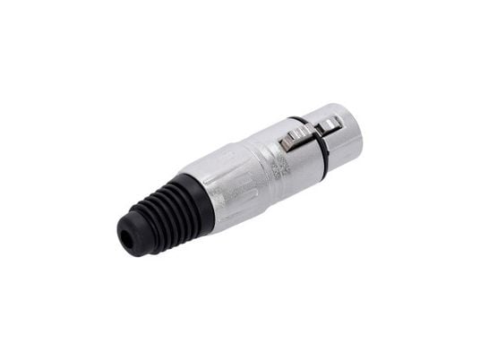 adam hall 4 STAR C XF3, Mikrofonisovitin, Mikä tahansa tuotemerkki, Hopea, XLR, Sinkki, 5 mm