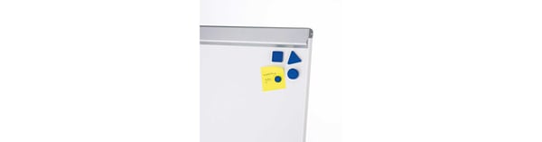 MAUL Flipchart Functional, Terästä, 700 x 1000 mm, Hopea, 1950 mm, 1 kpl
