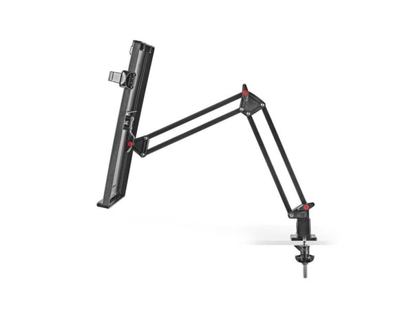 Nedis ERGOCH300BK, Svart, Grå, Metall, Plast, 0 - 360°, 1 styck
