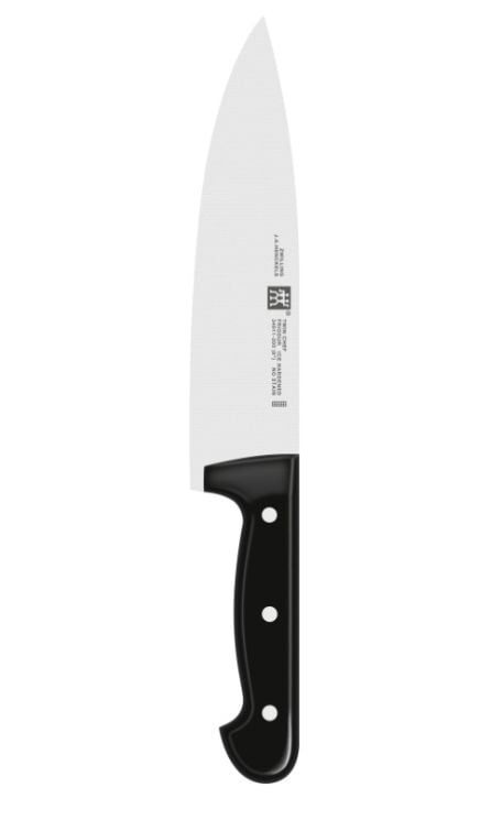 ZWILLING Twin Chef 2, Kniv- / besticksats med block, Rostfritt stål, Plast, 1 verktyg, Knivslip, Rostfritt stål