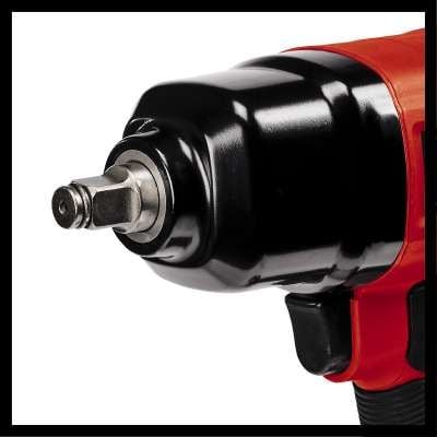 Einhell TC-PW 610 trykkluftmuttertrekker 610 Nm 7000 RPM, svart/rød