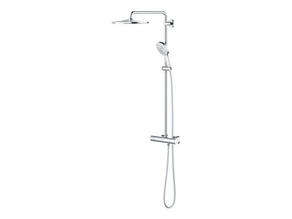 GROHE Duschsystem Rainshower SmartActive, 111,8 cm, 1,75 m, Vegg, Kromfarget, G1/2
