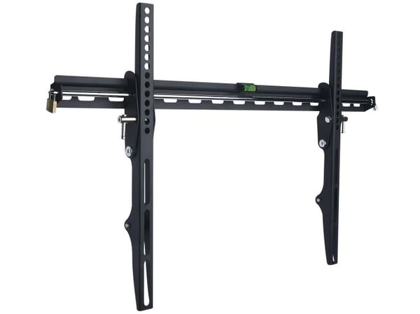 TECHly - Konsol - för platt panel - svart - skärmstorlek: 40"-65" - väggmonterbar