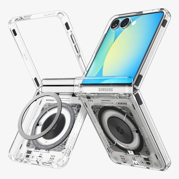 Spigen Ultra Hybrid Pro Neo One, Etui, Samsung, Galaxy Z Flip 7, 17,3 cm (6.8"), Gjennomsiktig