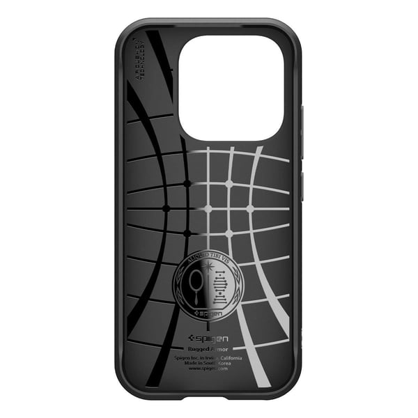 Spigen Rugged Armor, Mobilskal, Xiaomi, 17, 16 cm (6.3"), Svart