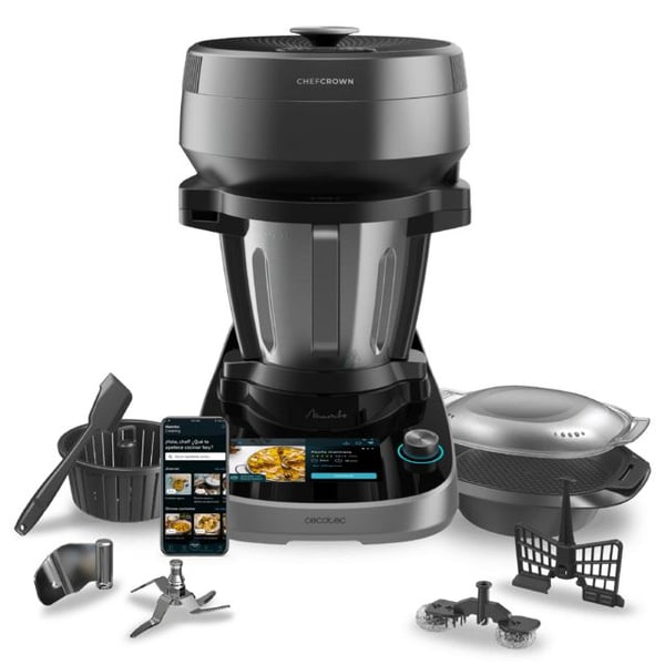 Cecotec Mambo CooKing Victory foodprosessor 1700 W 4,5 L, svart