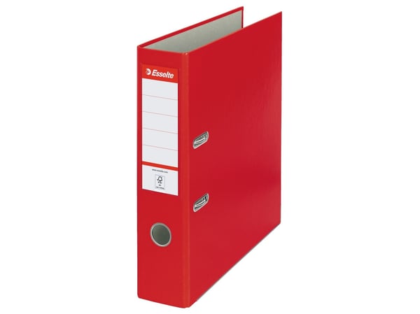Esselte Economy vipukansio A4 75mm punainen (10K008B)