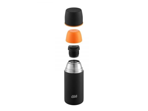 ESBIT VF750ML, 0,75 L, Musta, Ruostumaton teräs, 12 h, Telttailu, 9 cm