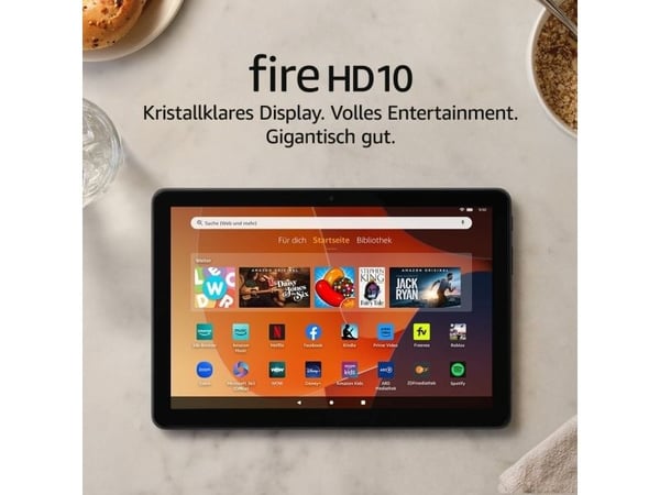Amazon Fire HD 10 nettbrett 10.1" 32 GB, svart
